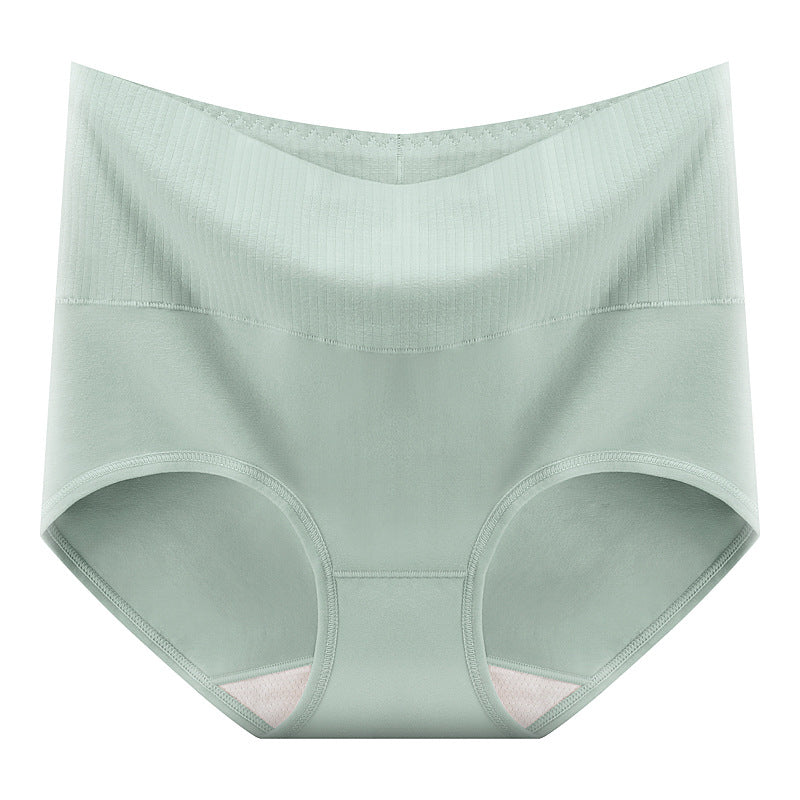 New traceless high waist abdominal panties female cotton cotton antibacterial crotch buttocks pants girls section pants