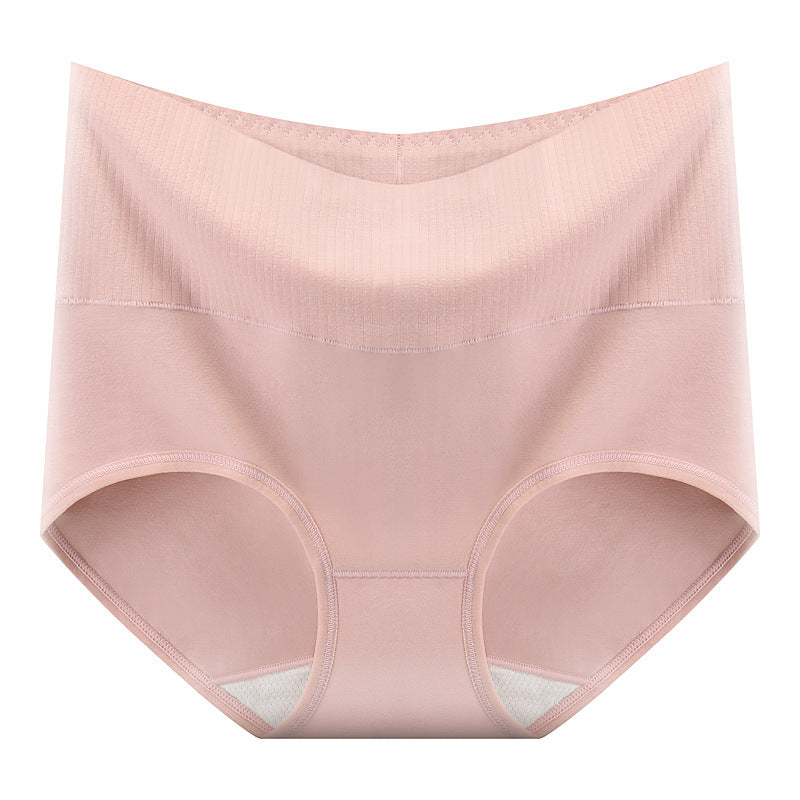 New traceless high waist abdominal panties female cotton cotton antibacterial crotch buttocks pants girls section pants