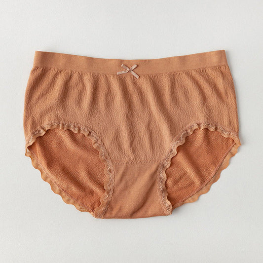 Women's underwear girls graphene breathable sex triangle panties large size